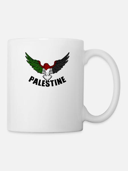 Free Gaza Free Palestine Freiheit für Palästina - Tasse - Weiß