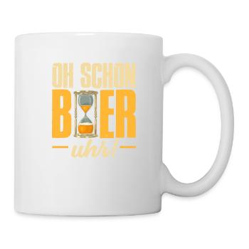 Oh déjà Beer Clock - Mug blanc - blanc - Droite