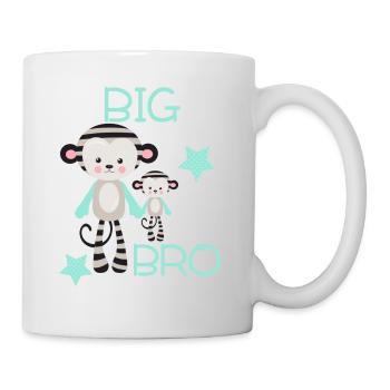 Big bro, großer Bruder - Tasse - Weiß - Rechts