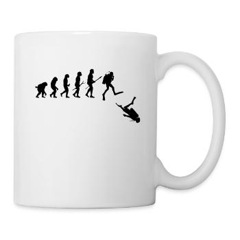 Diver evolution - Mug - white - Right
