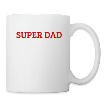Super papa - Fête des pères - Mug blanc - blanc - Droite