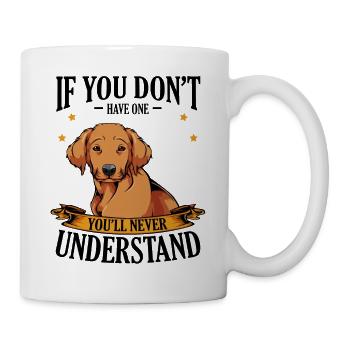 Golden retriever - Mug - white - Right