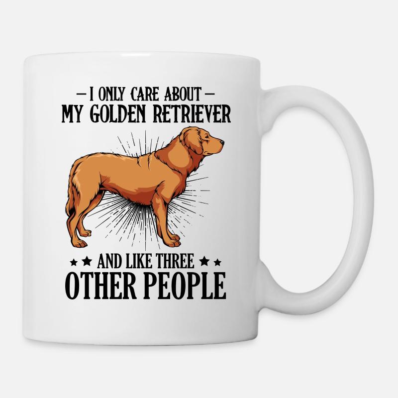 Golden retriever - Mug - white