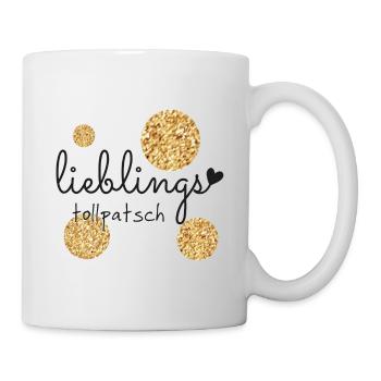 Lieblings Tollpatsch - Tasse - Weiß - Rechts