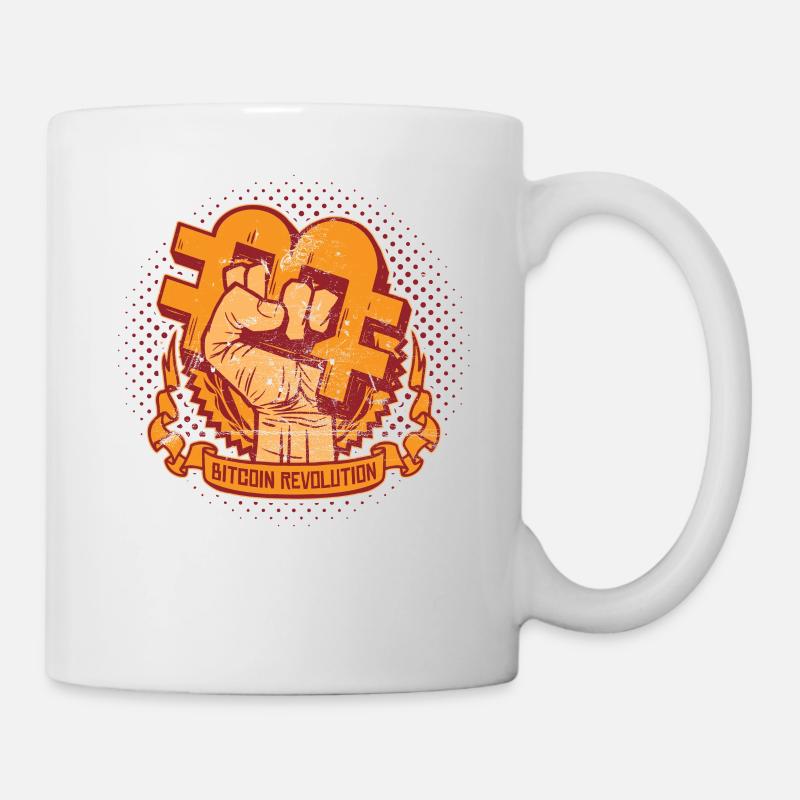 Bitcoin Revolution - Tasse - Weiß