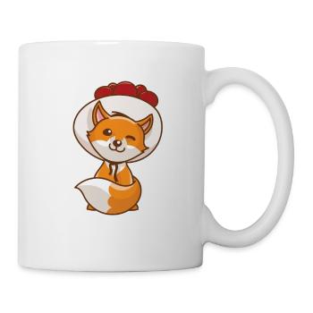Fuchs Bollenhut Black Forest Red Fox Reineke - Mug - white - Right