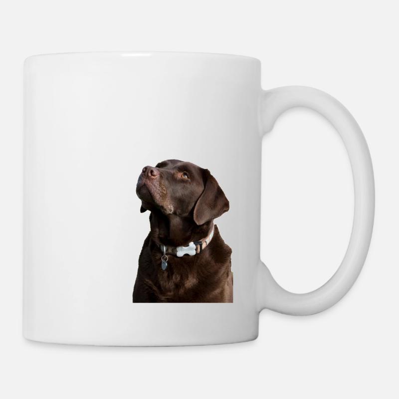 Die Gesetze eines Labradors - Tasse - Weiß