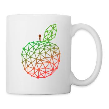 Apple - Tasse - Weiß - Rechts