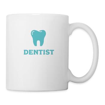 dentiste - Mug blanc - blanc - Droite