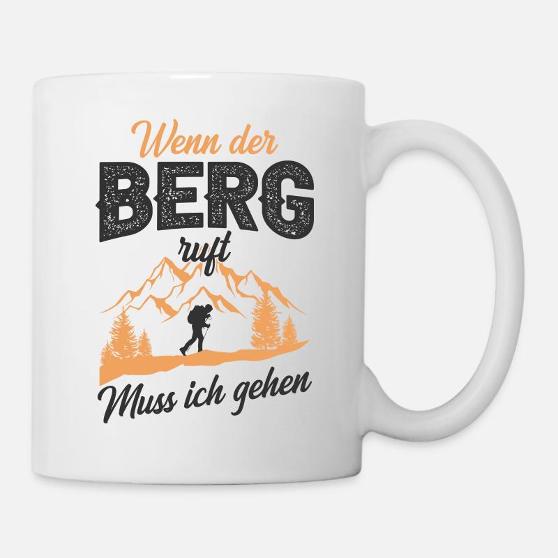 Wandern - Tasse - Weiß