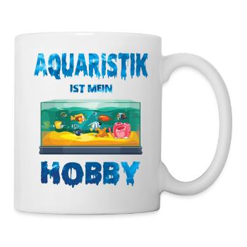 Aquarianer Aquarium Aquascaping Aquaristik - Tasse - Weiß - Rechts