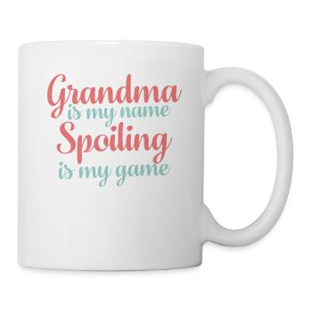 Grandma Is My Name Grandma - Tasse - Weiß - Rechts