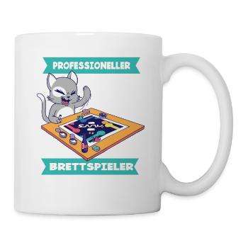 professioneller Brettspieler - Tasse - Weiß - Rechts