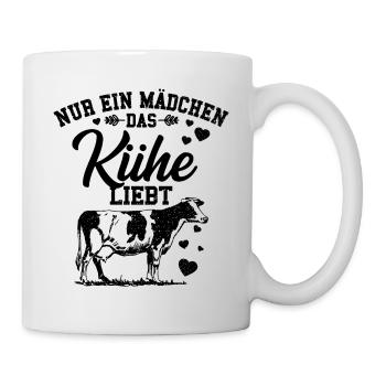 Kühe - Tasse - Weiß - Rechts
