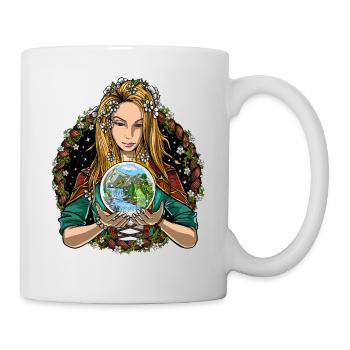 Hippie Nature Shaman - Mug - white - Right