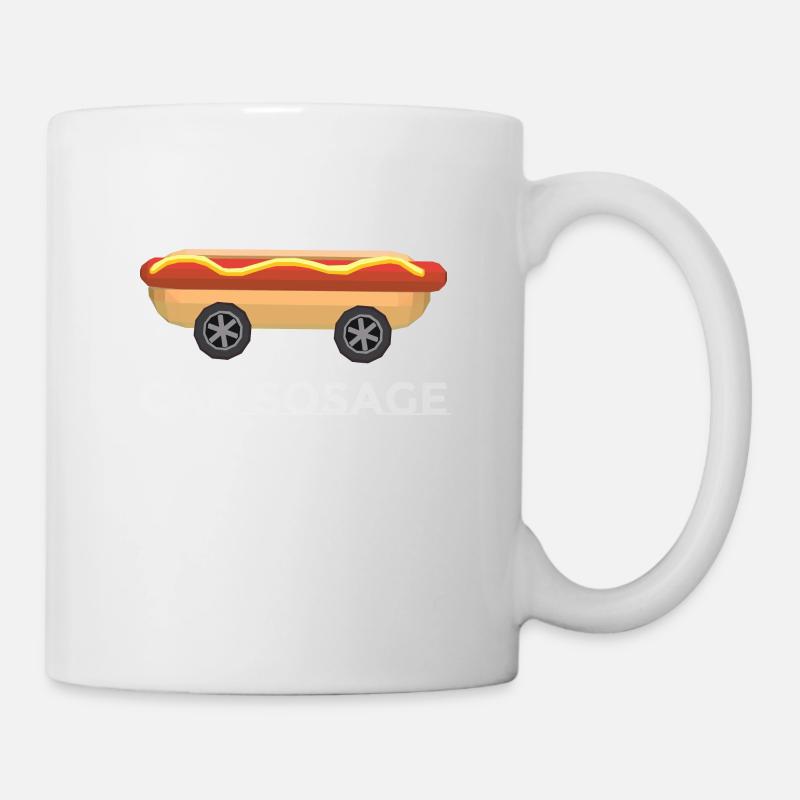 Auto Sosage - Tasse - Weiß
