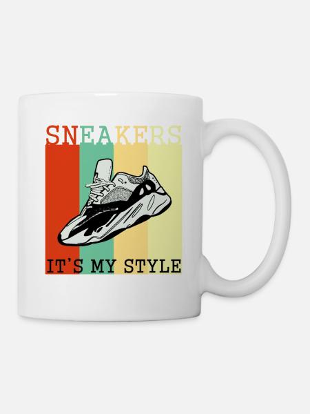 Sneaker - Tasse - Weiß