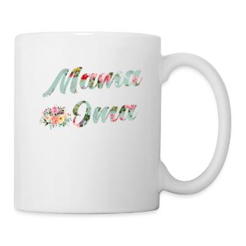 Maman et grand-mère - Mug blanc - blanc - Droite