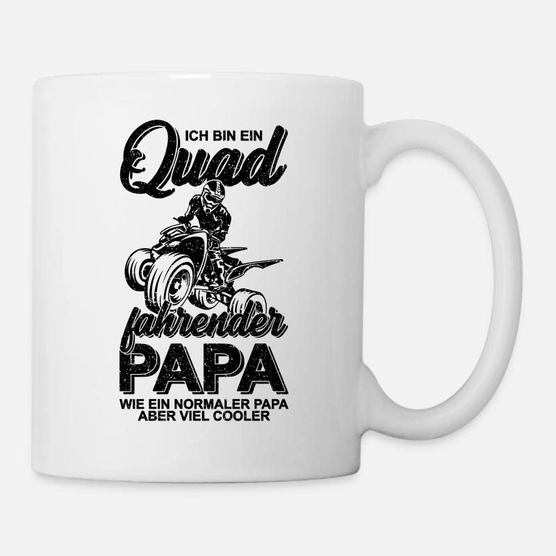 Quad - Mug blanc - blanc