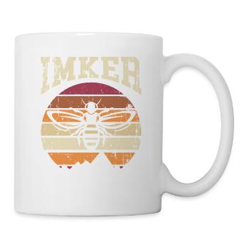 Imker - Tasse - Weiß - Rechts