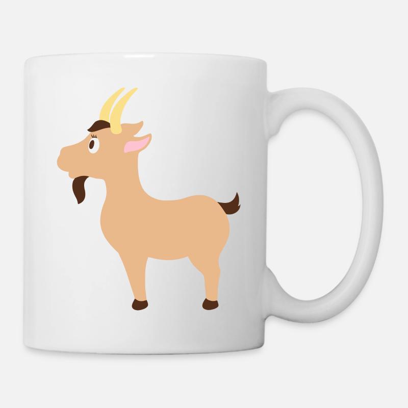 Ziege - Tasse - Weiß