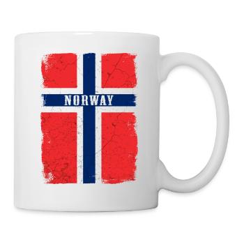 Norway flag - Mug - white - Right