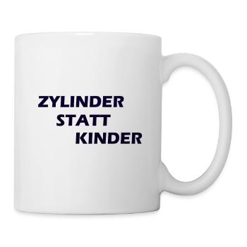 Auto Spruch - Tasse - Weiß - Rechts