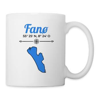 Fanö Danemark Coordonnées Vacances - Mug blanc - blanc - Droite