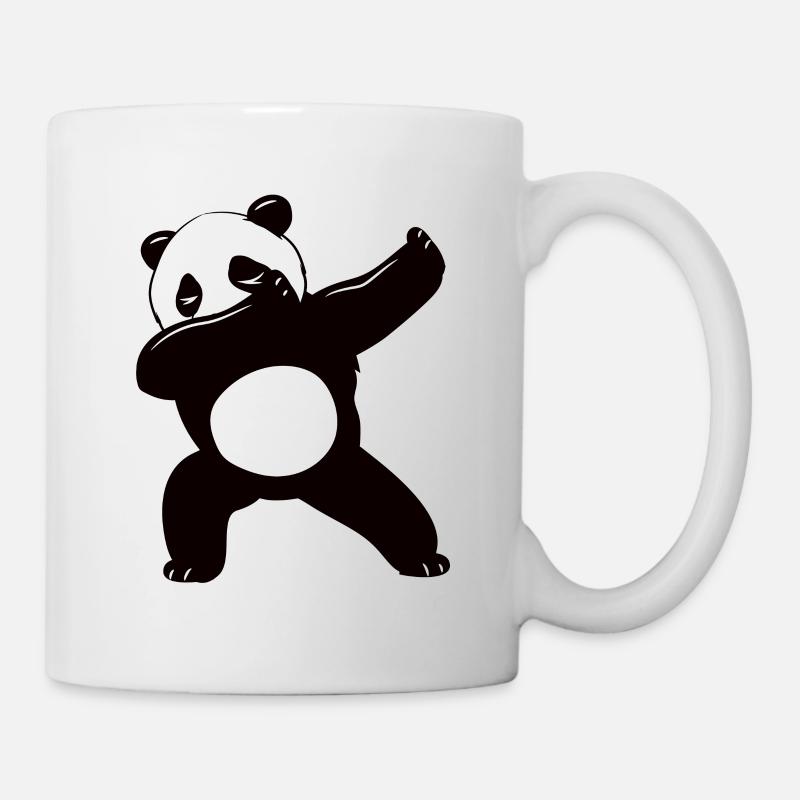 Dabbing Panda - Tasse - Weiß
