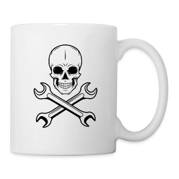 Tournevis pour passe-temps automatique - Mug blanc - blanc - Droite