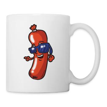 Saucisse Sucuk - Mug blanc - blanc - Droite