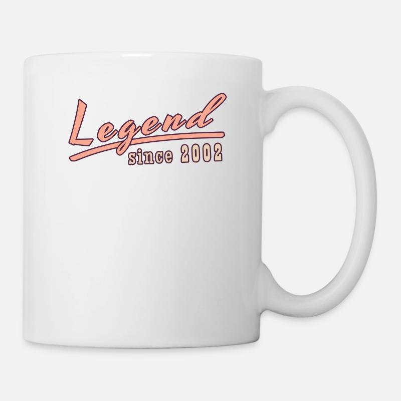 legend since 2002 - Mug blanc - blanc