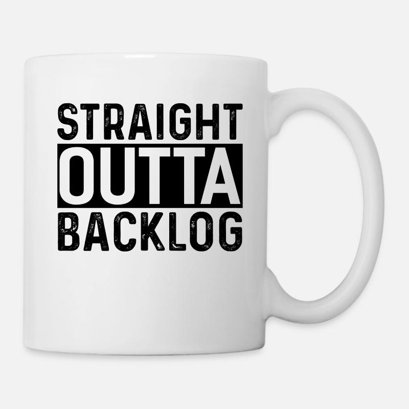 Scrum Team Backlog - Tasse - Weiß