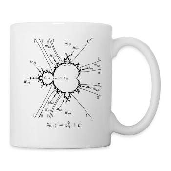 Quantité de pain aux amandes - Mug blanc - blanc - Droite