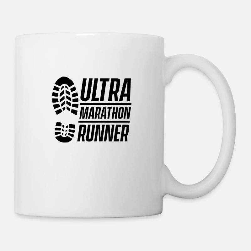 Coureur d'Ultramarathon - Mug blanc - blanc