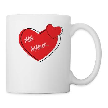 Mon amour - Mug - white - Right
