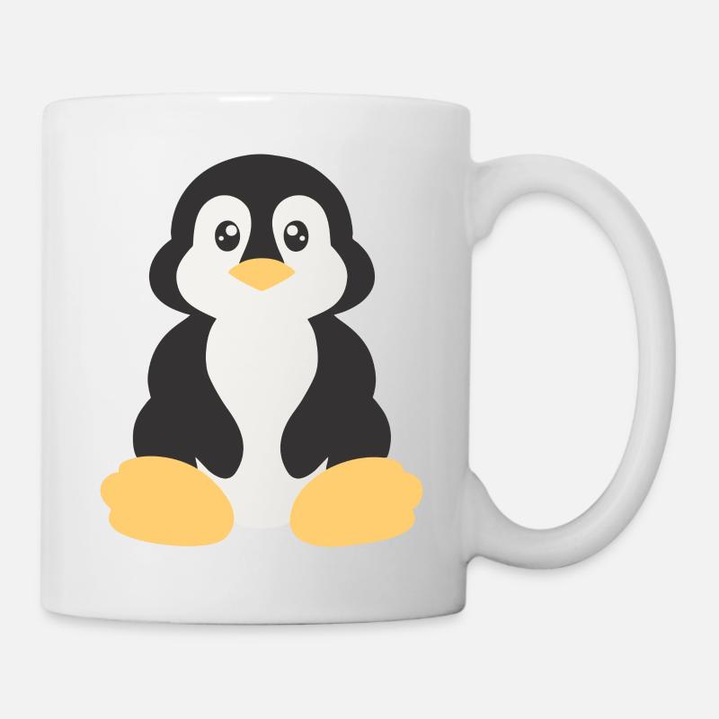 Pinguin - Tasse - Weiß