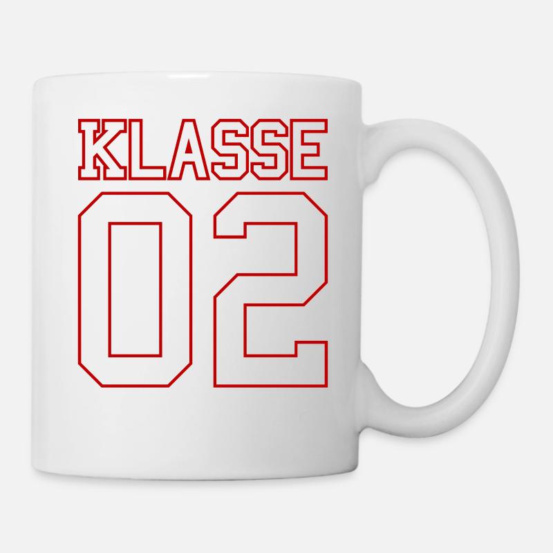2 Klasse Schuljahr Beginn Geschenk Mädchen Jungen - Tasse - Weiß