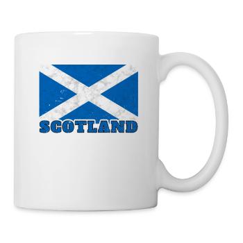 Scotland Scottish flag Scotland Scots - Mug - white - Right