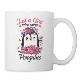manchot - Mug blanc - blanc - Droite