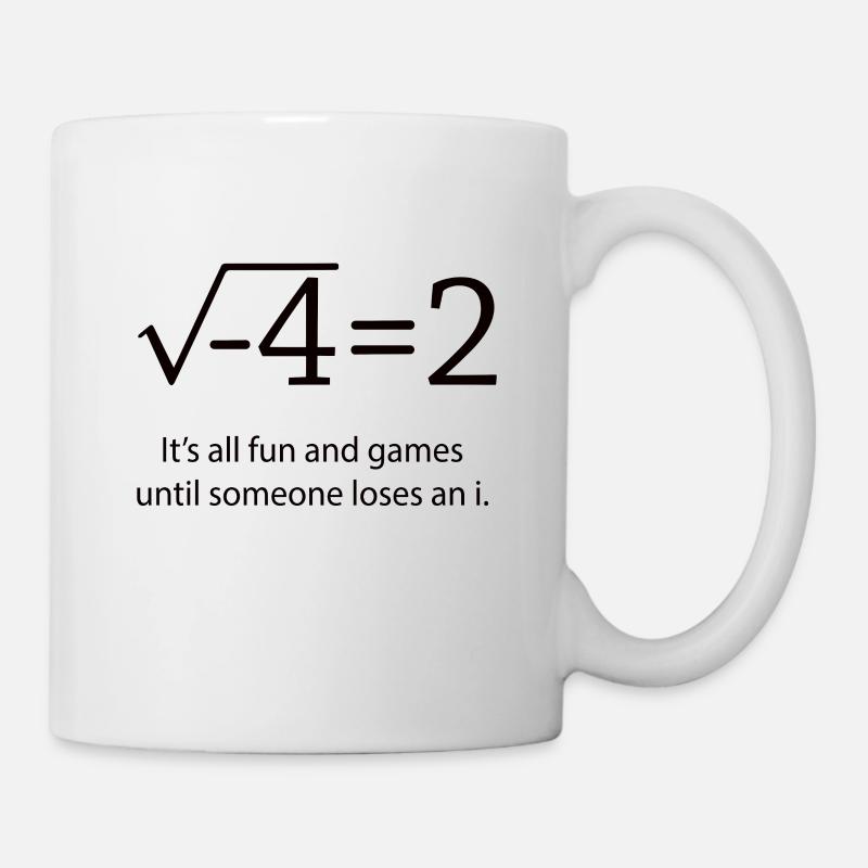 Mathematik - Tasse - Weiß