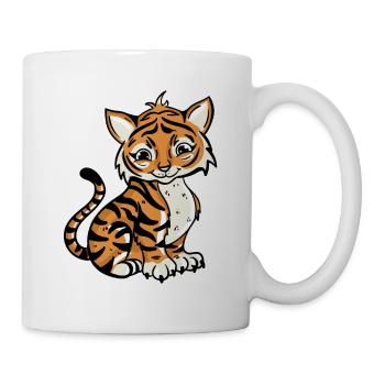 Tiger - Mug - white - Right