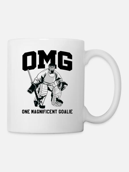 Eishockeytorhüter Goalie Eishockey Keeper Geschenk - Tasse - Weiß