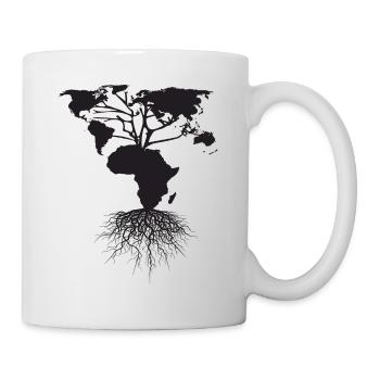 Africa clothing - Mug - white - Right