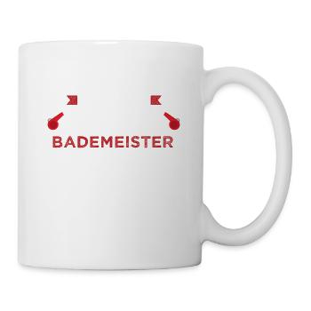 Bademeister - Tasse - Weiß - Rechts