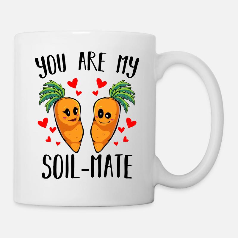 Karotte Möhre - Tasse - Weiß