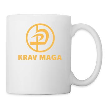 Le signe du Krav Maga - Krav Maga - Mug blanc - blanc - Droite
