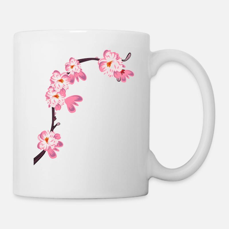 Sakura Fest Cherry Blossoms Cherry Blossoms Japanese - Mug - white