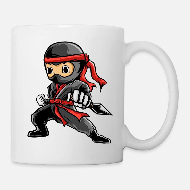 Ninja - Mug blanc - blanc