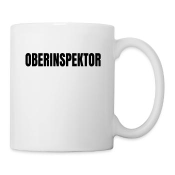 Oberinspektor Beamter Anwärter - Tasse - Weiß - Rechts